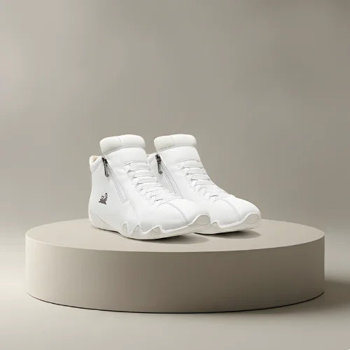 Breathable Orthopaedic Trainers — White, photo 8
