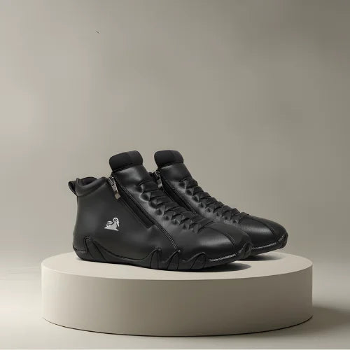 Breathable Orthopaedic Trainers — Black, photo 9