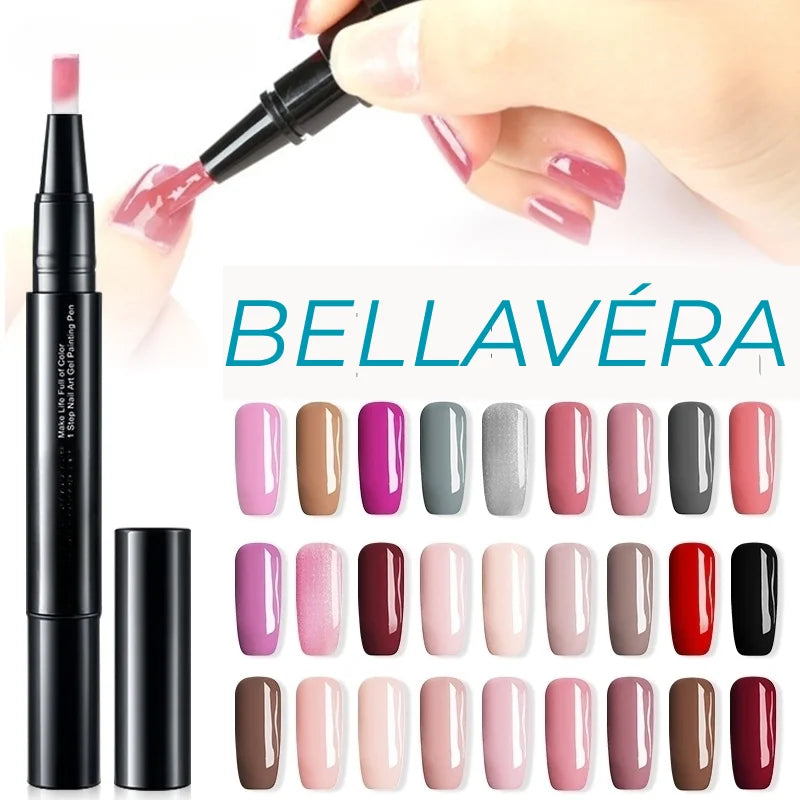 Bellavéra – Vytvořte si lesklé a překvapivé nehty naprosto bezpečně (sada 4 ks)